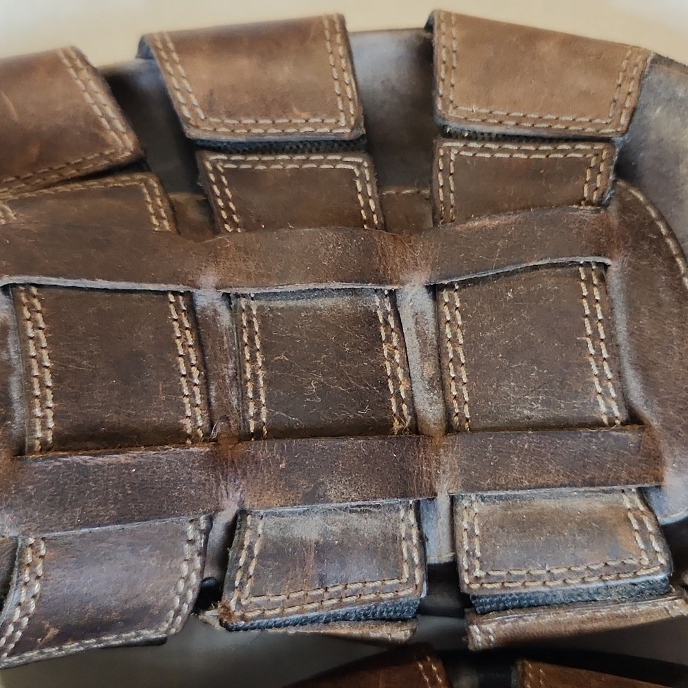 Men's Clark's Fisherman Sandals with Leather Upper and Thick Rubber Sole… - Picture 9 of 11